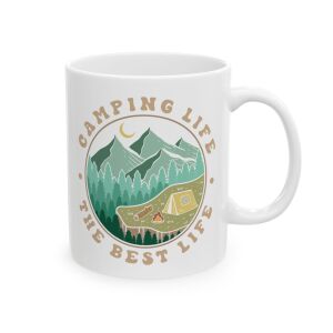 Camping Life is the Best LifeCeramic Mug, (11oz, 15oz)