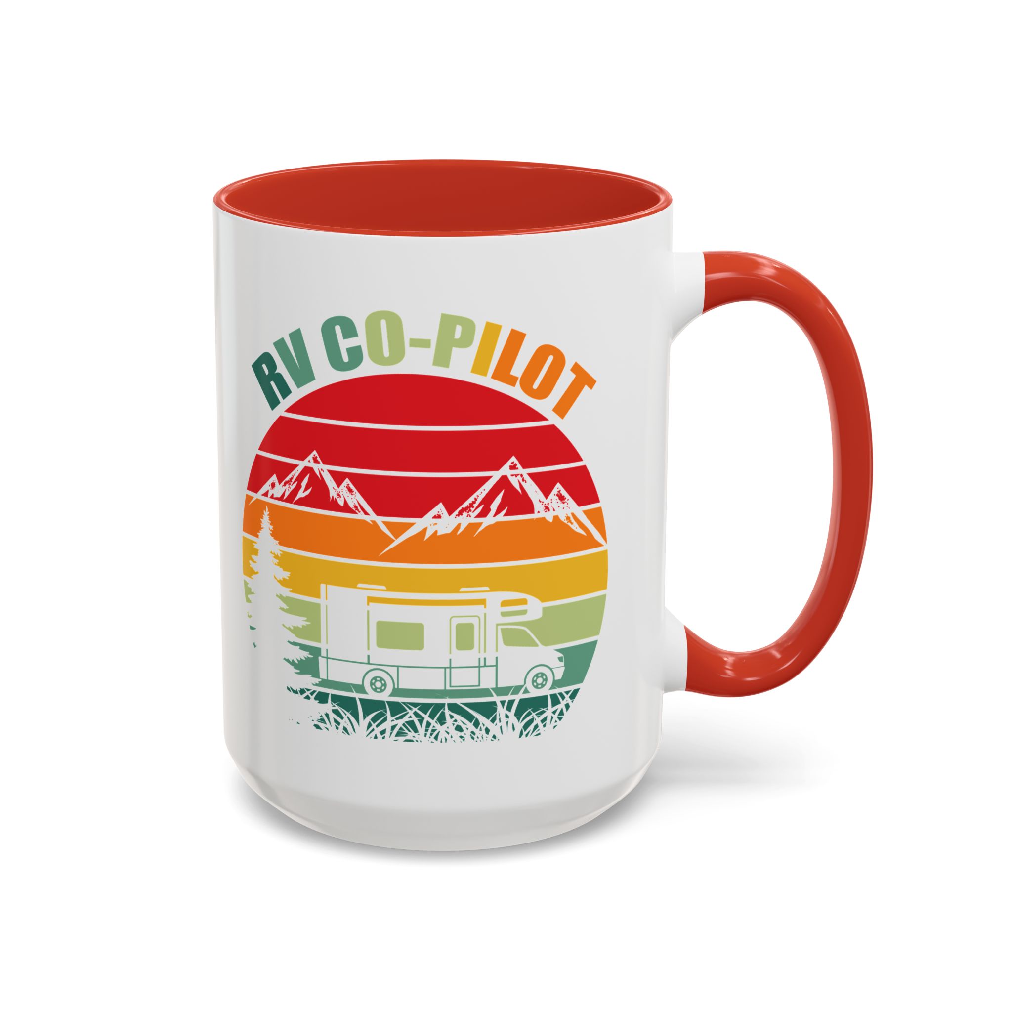 RV Co-Pilot Accent Coffee Mug (11, 15oz)
