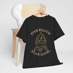 Five Billion Star Camping Shirt Unisex Heavy Cotton Tee