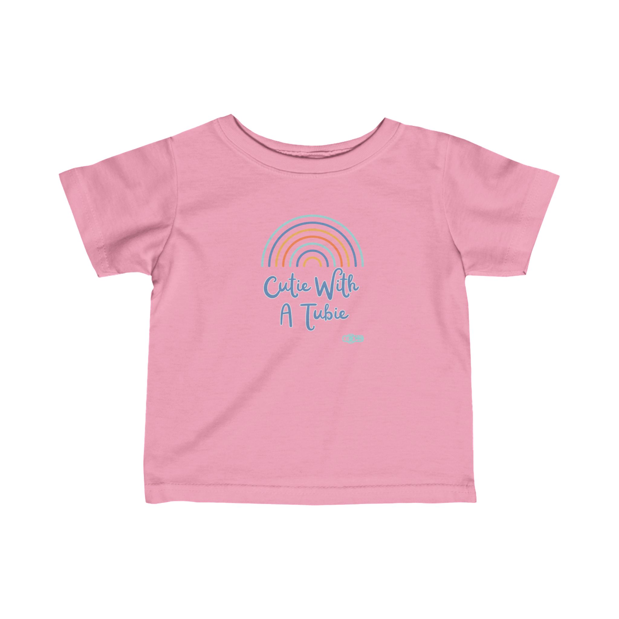 Cutie With a Tubie Infant Fine Jersey Tee - Tube Feeding, Gtube