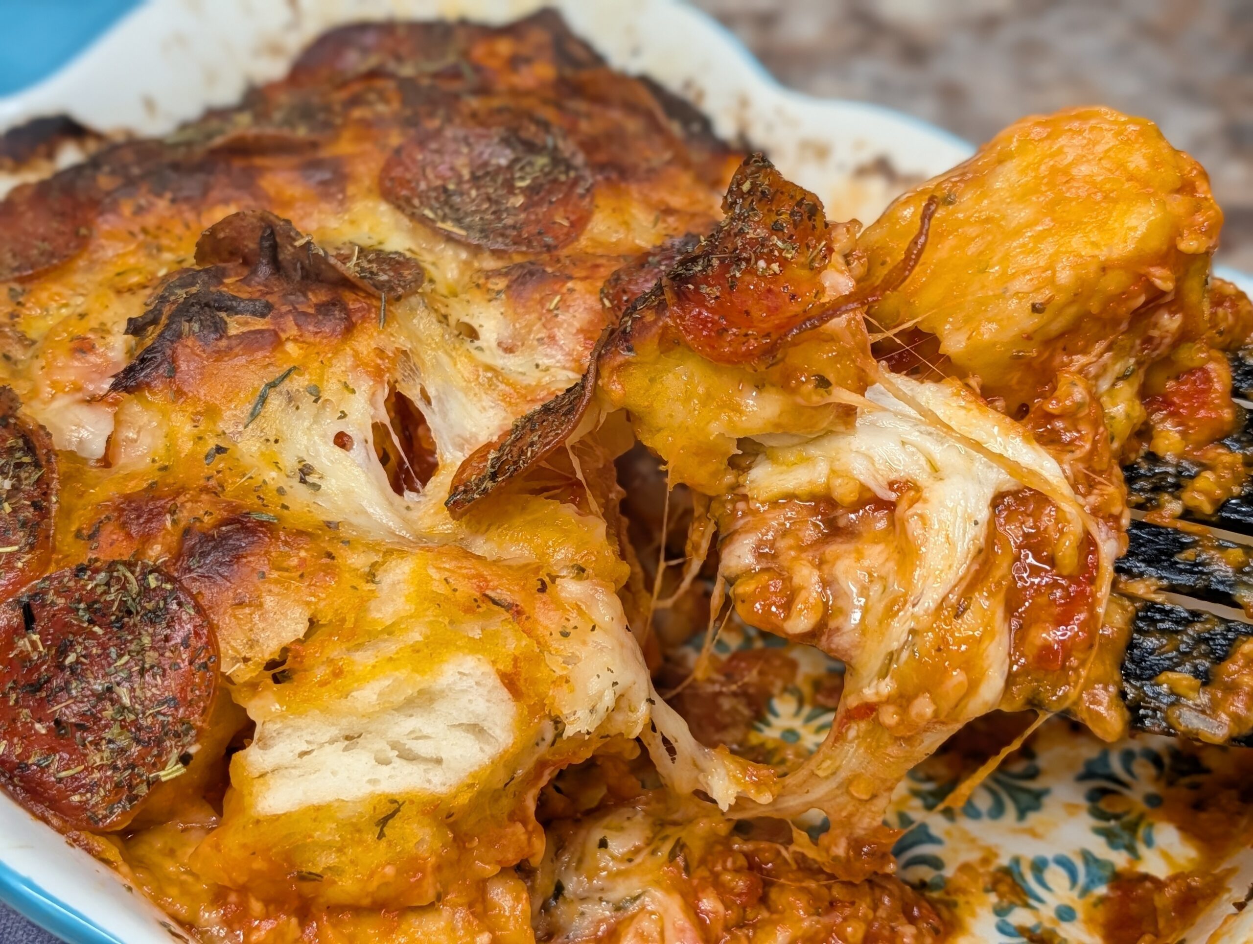 Pull-Apart Bubble Pizza